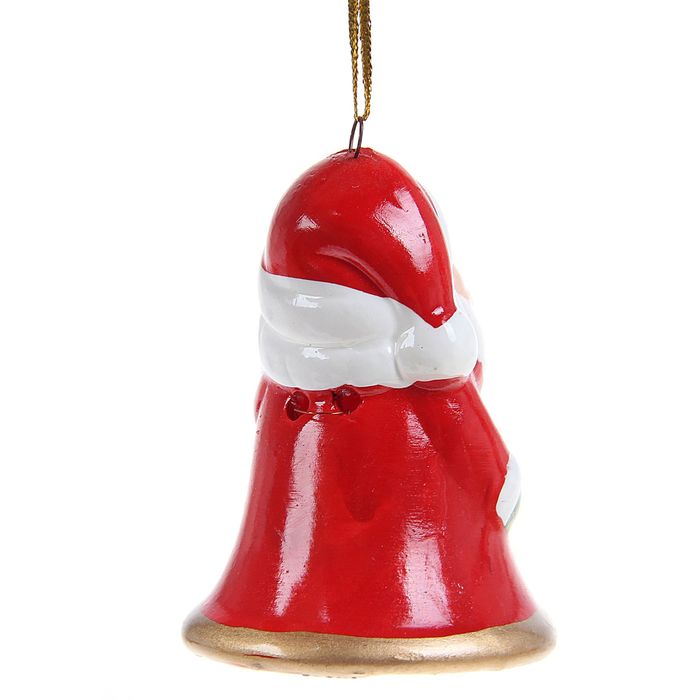 Сувенир "Колокольчик Дедушка/Олень/Снеговик" МИКС