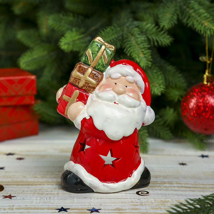 Подсвечник "Дедушка/Олень/Снеговик" МИКС