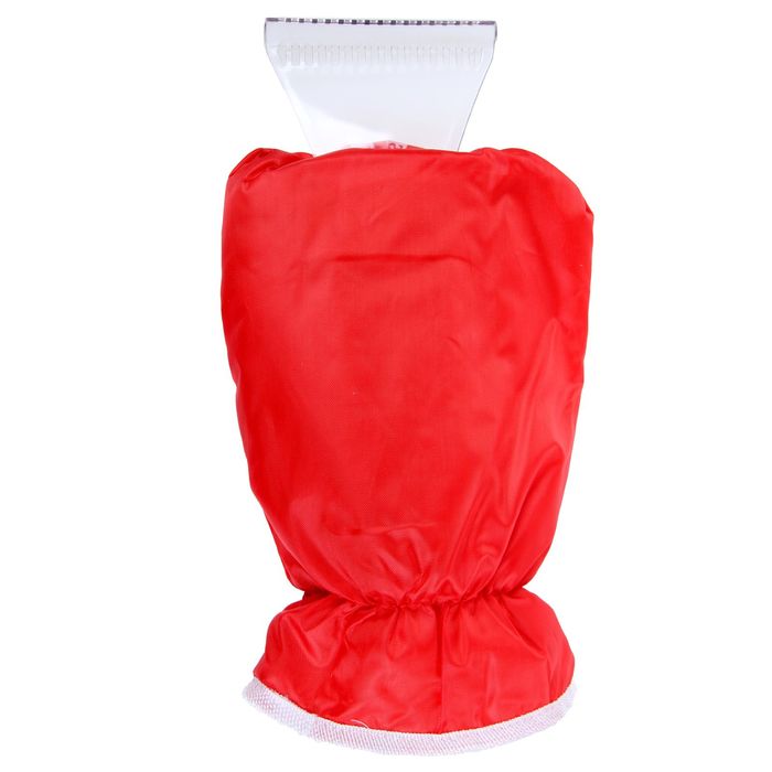 Скребок для авто с варежкой "Заслуженный борец со снегом" 31Х16,5 см 104455