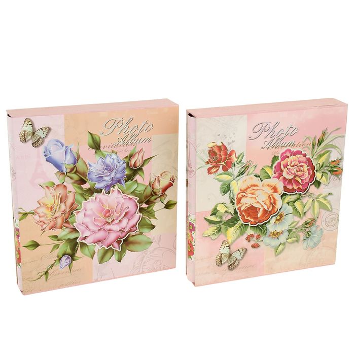 Фотоальбом "Шикарный букет" на 500 фото 10х15 см, МИКС
