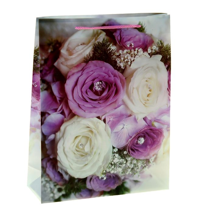 Пакет пластиковый &quot;Букет роз&quot;