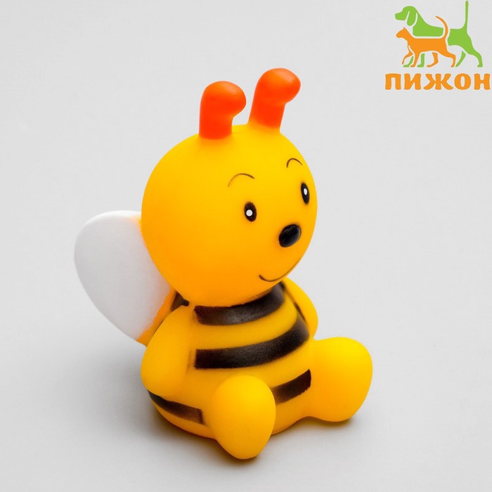 

Игрушка пищащая "Пчёлка" для собак, 8,5 см