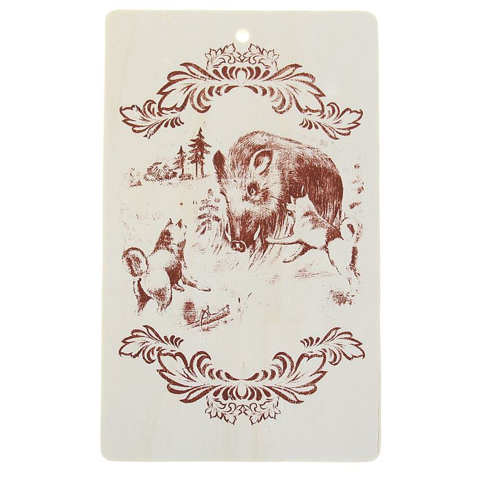 Доска разделочная "Кабан"