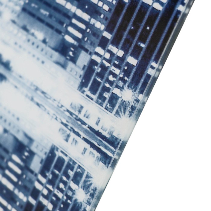 Модульная картина на стекле "Ночной город"