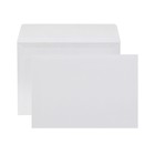 Конверт почтовый С6 114х162мм чистый, без окна, силиконовая лента, внутренняя запечатка, 80 г/м, упаковка 100шт
