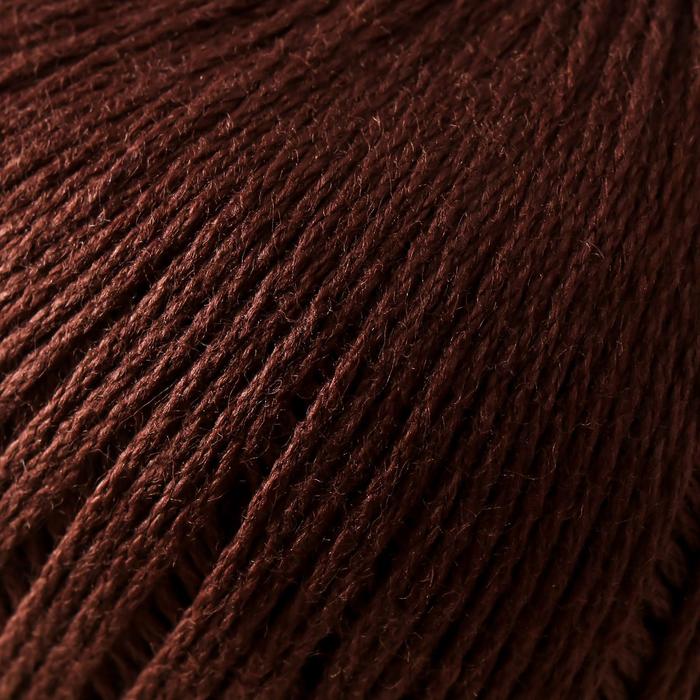 Пряжа Kable (Кабле) 100% хлопок 430м/100гр (1443 махагон)