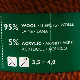 

Пряжа NatashaWool (НаташаЧШ) 95% шерсть, 5% акрил 250м/100гр (219 т.золото)