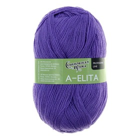 

Пряжа A-elita (Аэлита) 50% шерсть, 50% акрил 781м/100гр (272 колокол.)