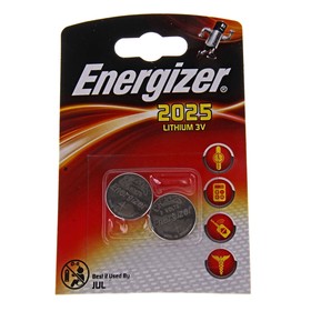 

Батарейка литиевая Energizer, CR2025-2BL, 3В, блистер, 2 шт.