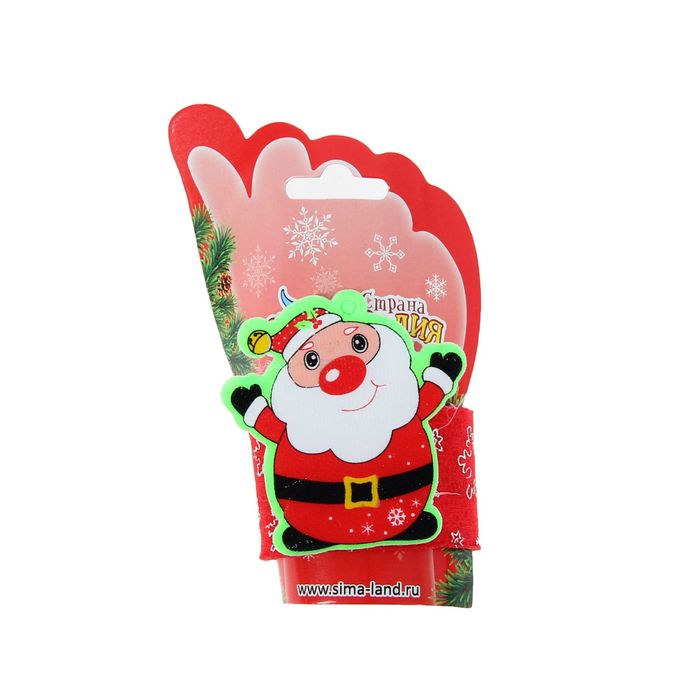 Новогодний браслет "Дедушка Мороз"