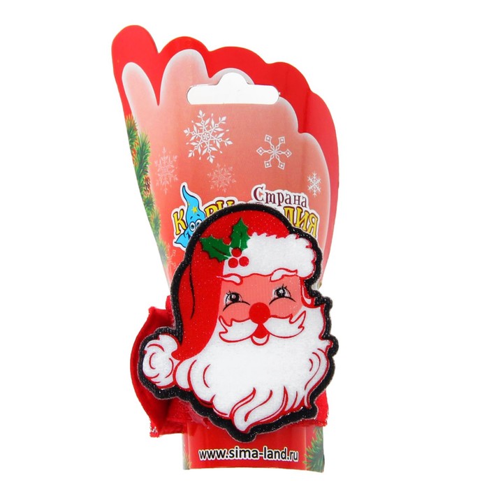 Новогодний браслет "Дед Мороз"