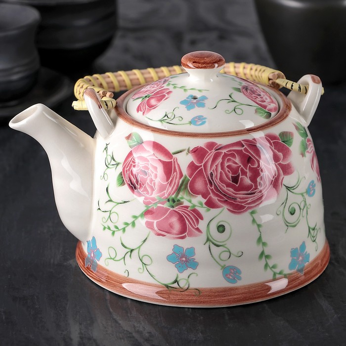 Чайник заварочный 900 мл "Роза дивная"