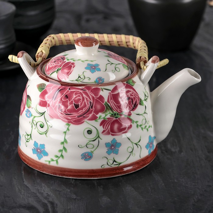 Чайник заварочный 600 мл "Роза дивная"