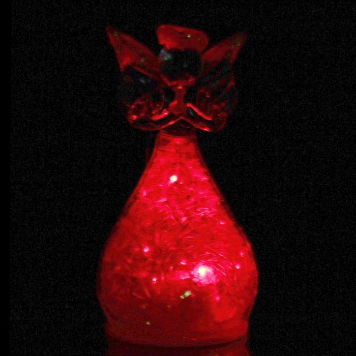 Сувенир "Ангелочек со снежной юбкой"