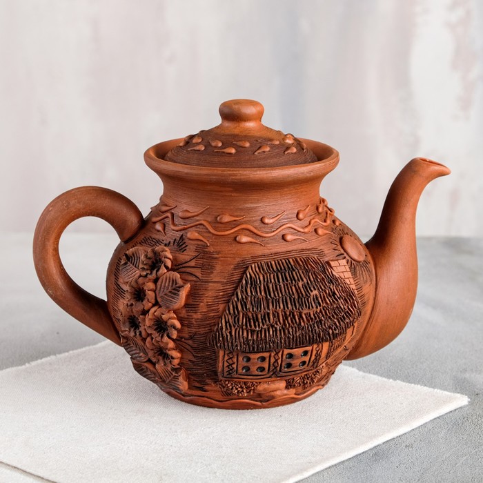Чайник малый лепка, 1 л