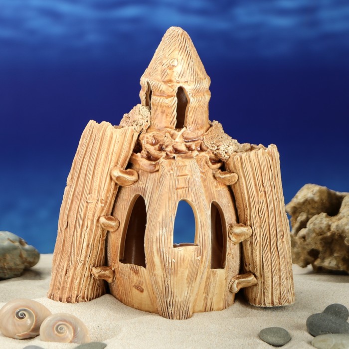 Декорации для аквариума "Подводный дворец" малый