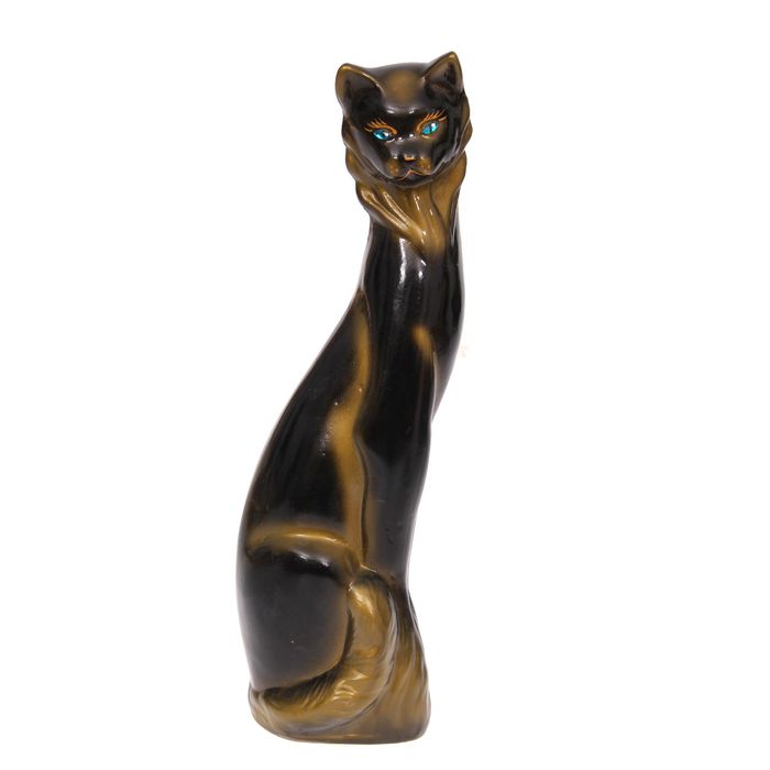 Копилка "Ангора" глянец, чёрно-золотой