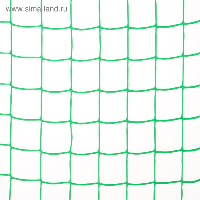 

Сетка садовая, 1 × 10 м, ячейка 5 × 6 см, зелёная