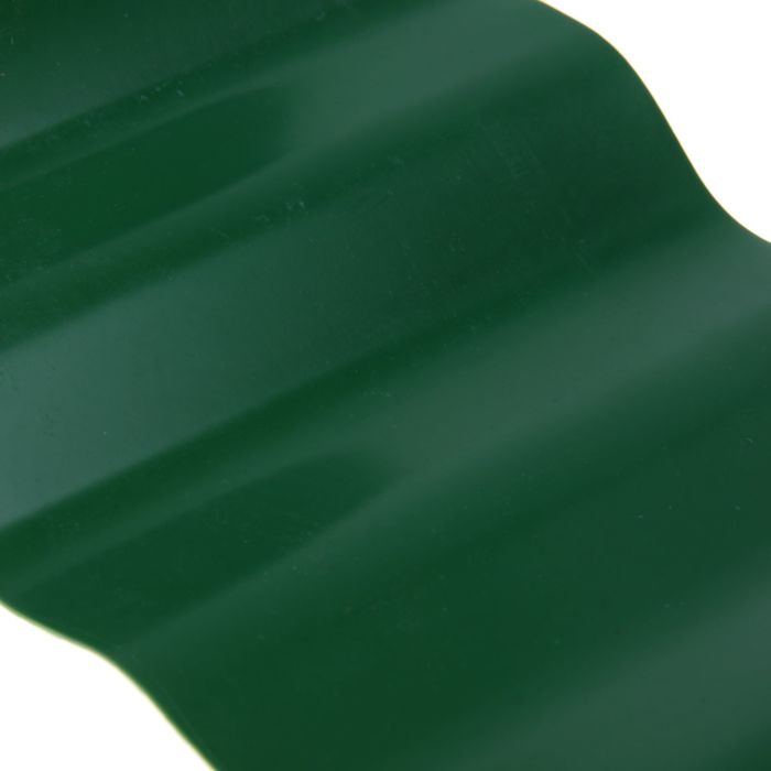 Лента бордюрная, 0.15 х 9 м, толщина 0.7 мм, гофра, хаки