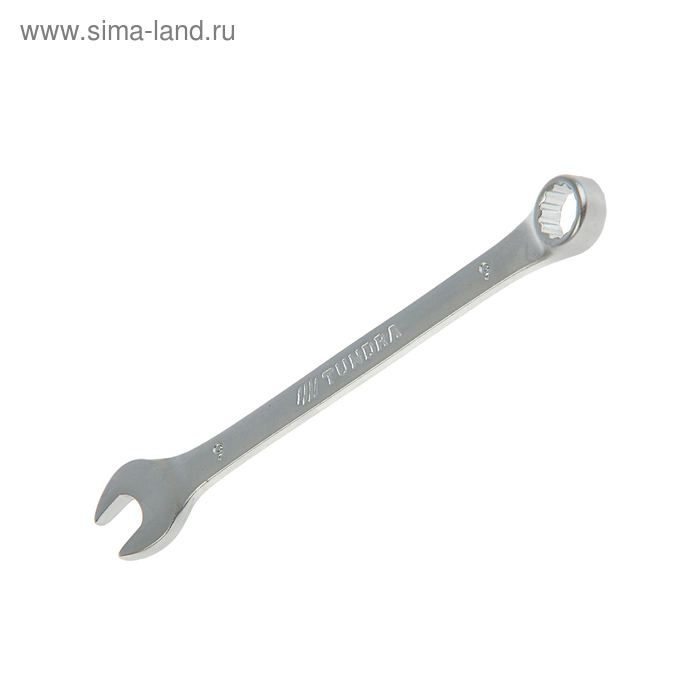 фото Ключ комбинированный tundra, crv, матовый, 9 мм