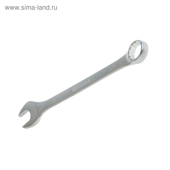 фото Ключ комбинированный tundra, crv, матовый, 27 мм
