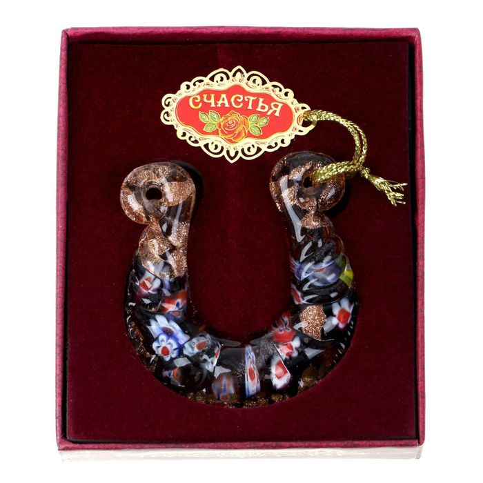 Подкова с шильдом "Счастья"