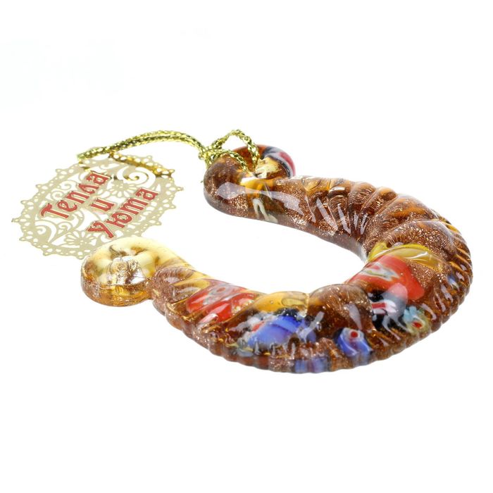 Подкова с шильдом "Тепла и уюта"