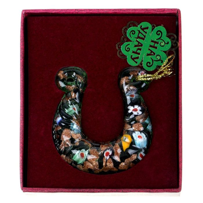 Подкова с шильдом "На удачу"