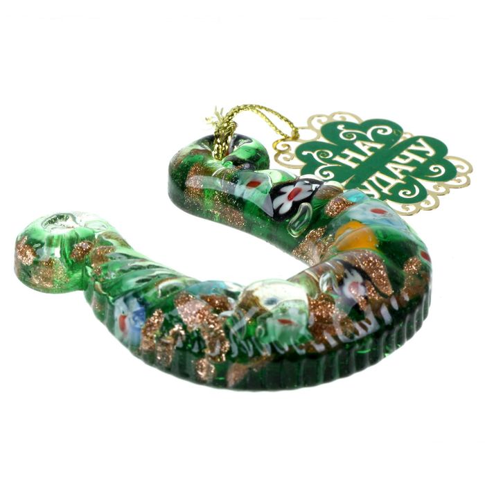 Подкова с шильдом "На удачу"