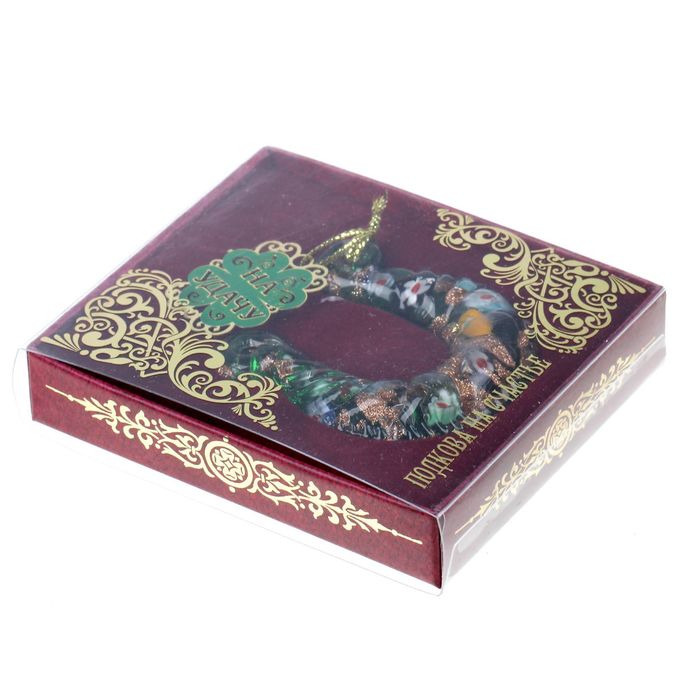 Подкова с шильдом "На удачу"