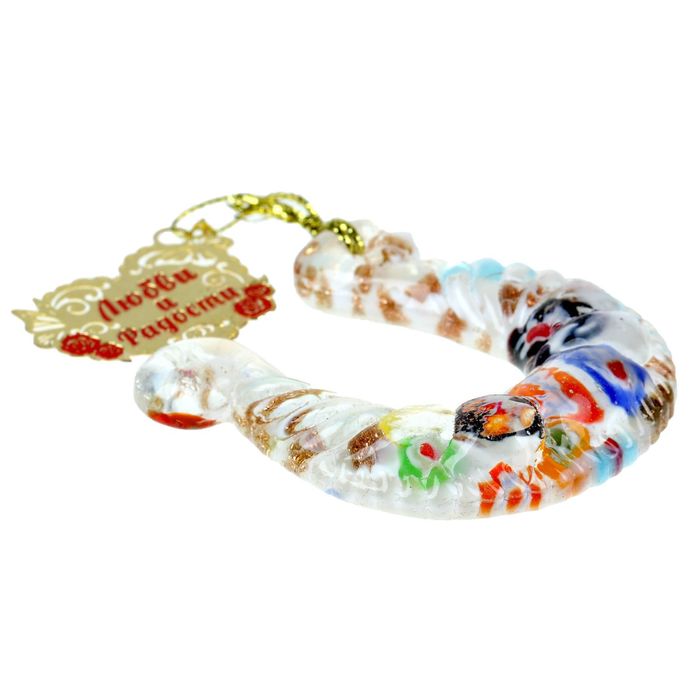 Подкова с шильдом "Любви и радости"