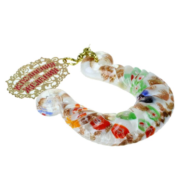 Подкова с шильдом "Исполнения желания"