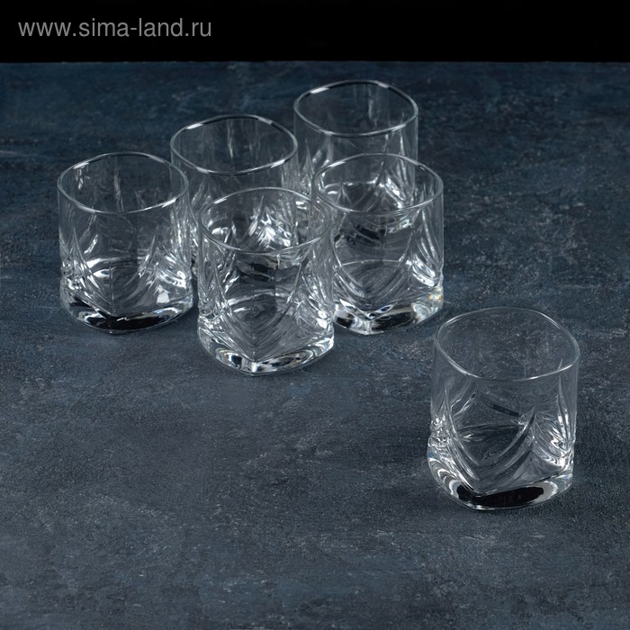 Набор стеклянных стаканов Triumph, 320 мл, 6 шт набор стеклянных стаканов плэже 330 мл 6 шт