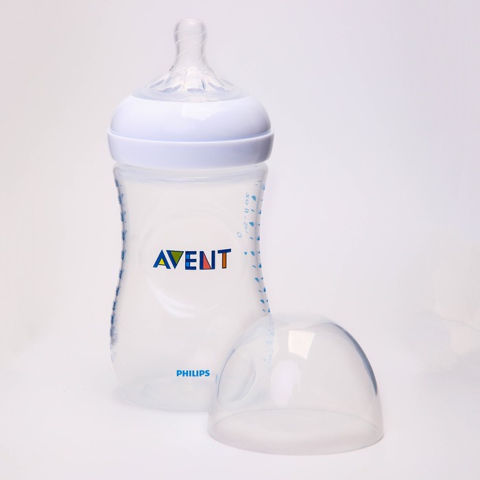 Бутылочка для кормления Natural, 260 мл, от 1 мес.