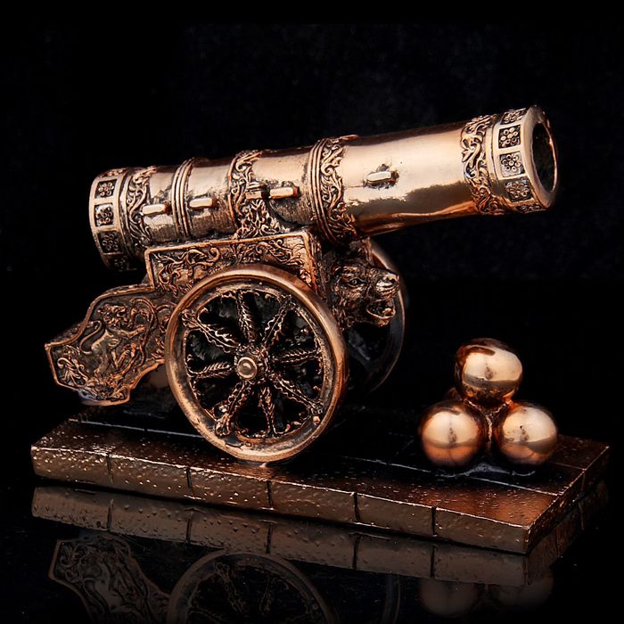 Сувенир "Пушка" бронза