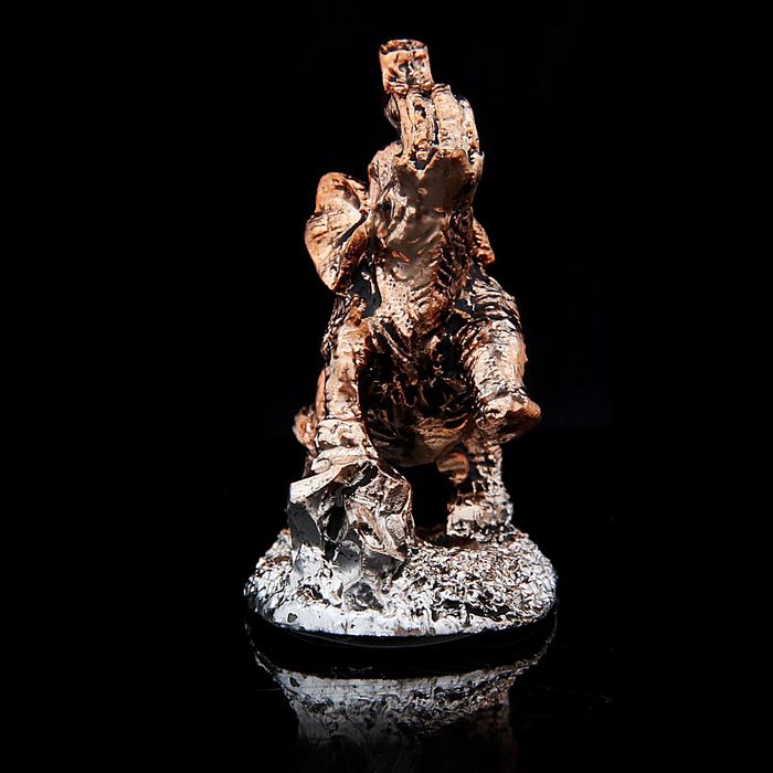 Сувенир "Слоник", цвет бронза-серебро