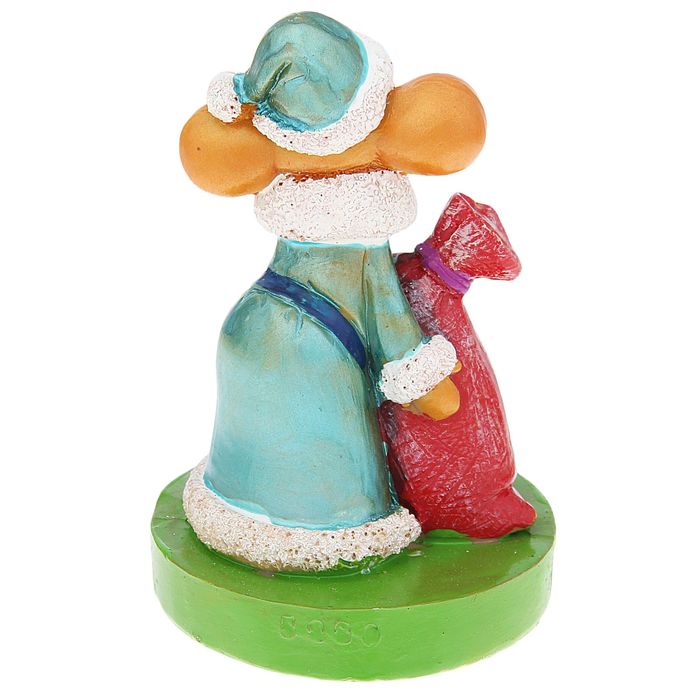 Сувенир "Мартышка в костюме с мешком" МИКС