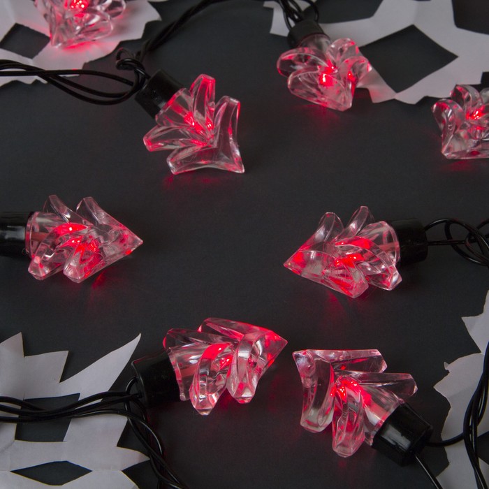 Гирлянда "Метраж" улич. с насад. "Ель большая" 5 м, Н.Т. LED-30-220V, контр. 8 р, КРАСНЫЙ