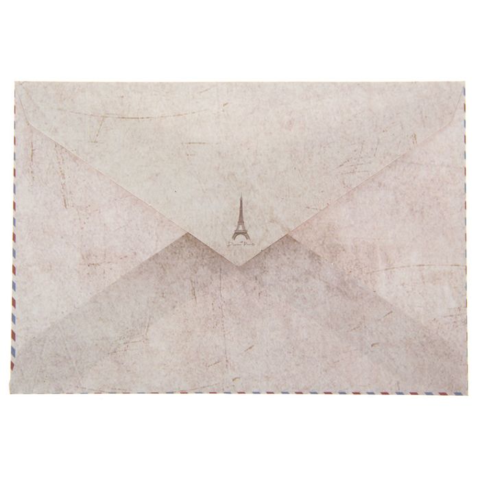 Набор конвертов "Винтаж Города" 10 шт, МИКС