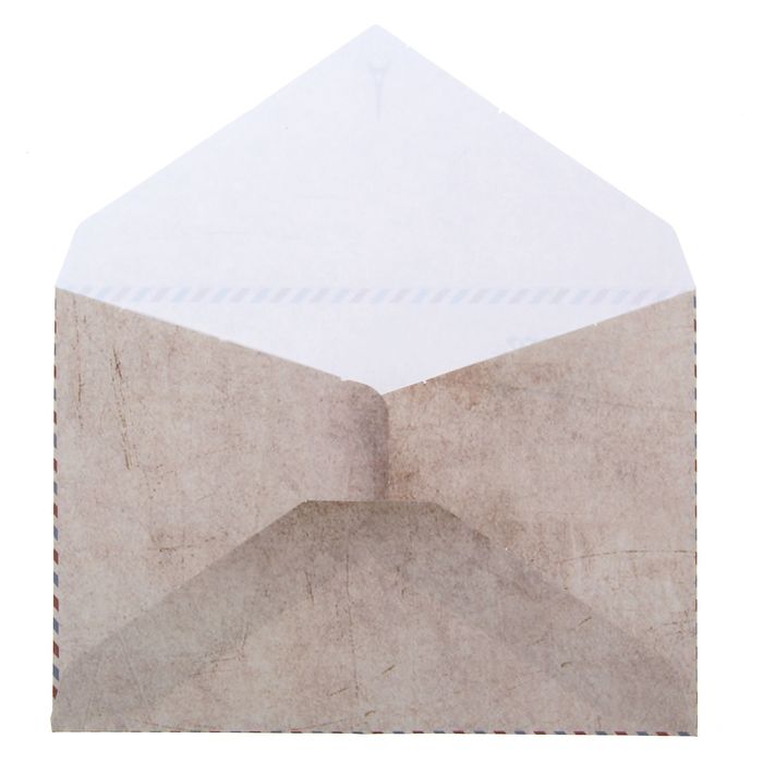 Набор конвертов "Винтаж Города" 10 шт, МИКС