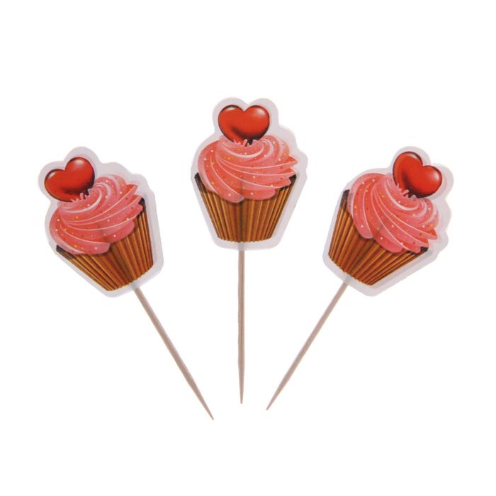 Шпажки для канапе "Пирожное", набор 24 шт.