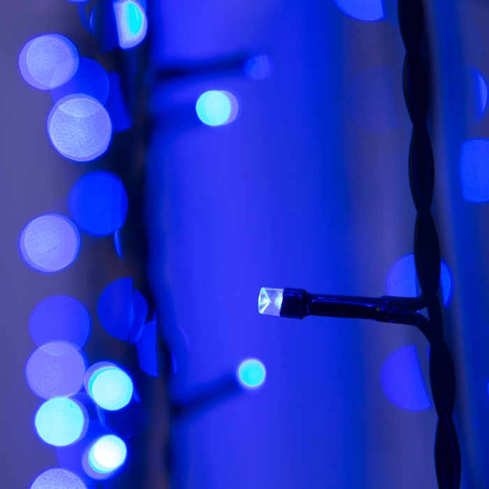 Гирлянда "Занавес" улич. УМС, Ш:2м, В:6м, Н.Т. 2W LED-1440/280-220V, БЕЗ контр. мерц СИН