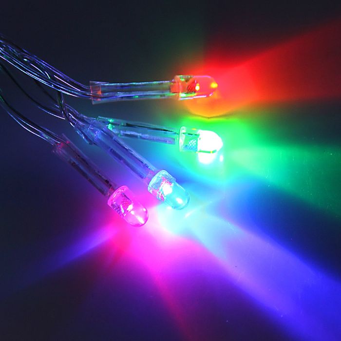 Гирлянда "Занавес" УМС вилка Ш:2 м, В:3 м, Н.С. LED-720-220V, моргает, МУЛЬТИ(RG/RB)