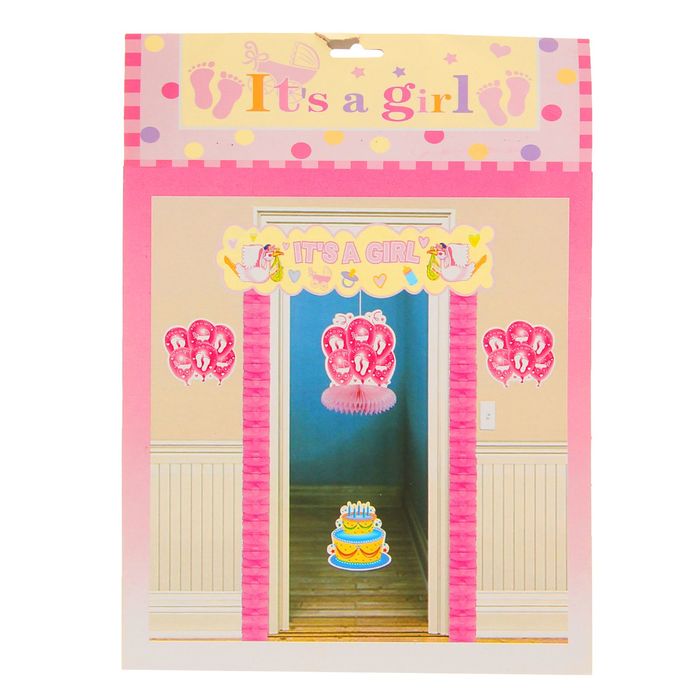 Набор для декорации "Девочка"