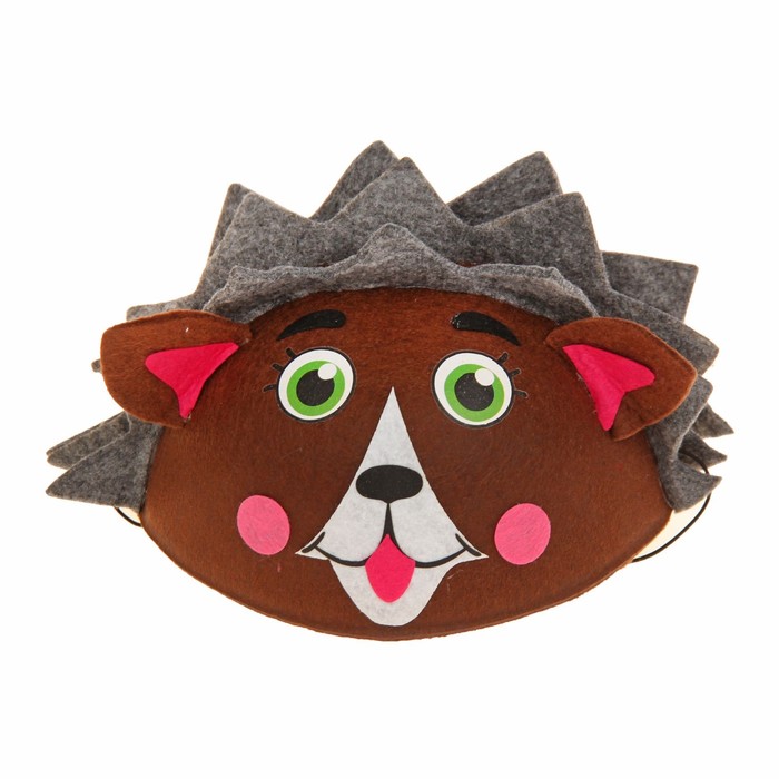 Карнавальная шляпа детская "Ёжик", р-р. 52-54