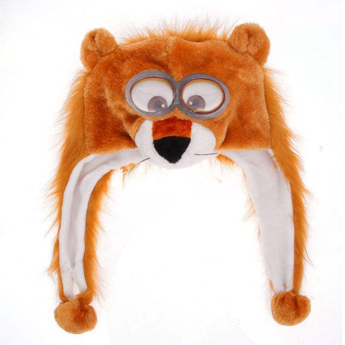 Карнавальная шляпа "Лев", большие глаза, р-р 52-54