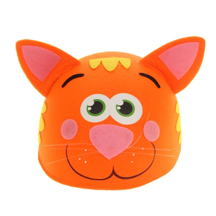 Карнавальная шляпа детская "Котик", р-р. 52-54