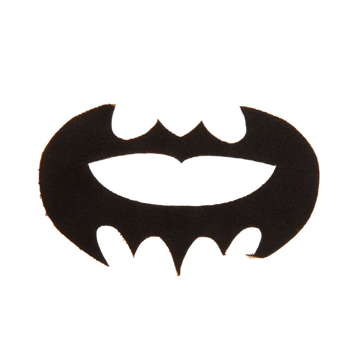 Карнавальная борода "Летучая мышь"