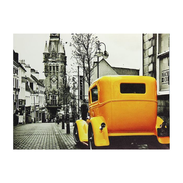 Картина на подрамнике "Ретроавтомобиль"