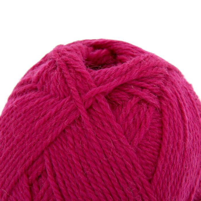Пряжа "Аргентинская шерсть" 100% импортная п/т шерсть 200м/100гр (191, цикламен)
